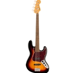 Squier 0374531500 Classic Vibe '60s Jazz Bass Fretless, Laurel Fingerboard, 3-Color Sunburst