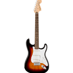 Squier 0378000500 Affinity Series  Stratocaster, Laurel Fingerboard, White Pickguard, 3-Color Sunburst