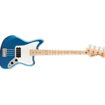 Squier 0378502502 Affinity Series  Jaguar Bass H, Maple Fingerboard, White Pickguard, Lake Placid Blue
