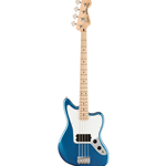 Squier 0378502502 Affinity Series  Jaguar Bass H, Maple Fingerboard, White Pickguard, Lake Placid Blue