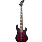Jackson 2919021502 JS Series Concert  Bass JS3VQ, Amaranth Fingerboard, Transparent Red Burst