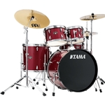 IE58CCPM Tama 5pc Imperialstar Complete, Candy Apple Mist Wrap