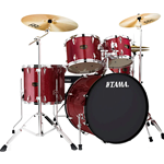 IE52CCPM Tama 5pc Imperialstar Complete, Candy Apple Mist Wrap