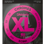 ECB81 D'Addario XL Chromes Bass 45-105