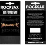 Rocksax Megadeth Air Freshener
