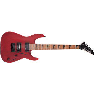Jackson 2910339590 JS Series Dinky  Arch Top JS24 DKAM, Caramelized Maple Fingerboard, Red Stain