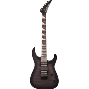 Jackson 2918809585 JS Series Dinky  Arch Top JS32Q DKA HT, Amaranth Fingerboard, Transparent Black Burst