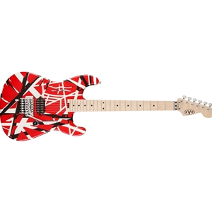 5107902503 EVH Striped Series Red with Black Stripes
