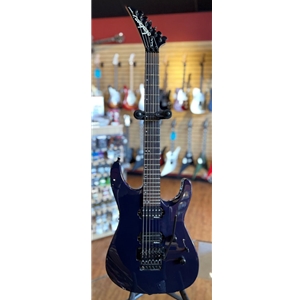 Used Jackson Dinky Reverse, Purple w/case