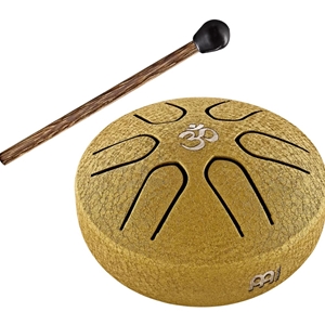 Meinl Sonic Energy Pocket Steel Tongue Drum, A Major, Gold
