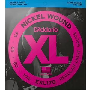D'Addario  EXL170 Bass Strings