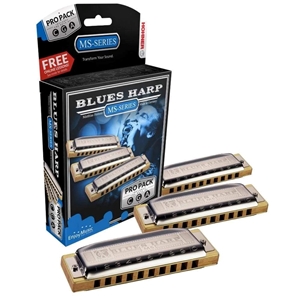 Hohner Blues Harp Pro 3 Pack G, C, A