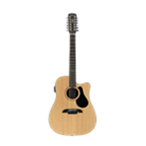 AD6012CE Alvarez AD60-12CE Dreadnought 12-String A/E natural