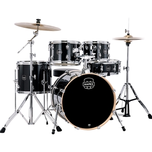 VE5044FTCVH Mapex Venus 5pc Fusion Black Galaxy Complete Set