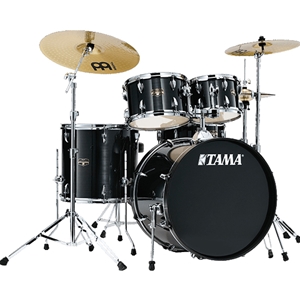 IE58CHBK Tama 5pc Imperialstar Complete, Hairline Black Wrap