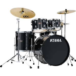 IE50CHBK Tama 5pc Imperialstar Complete, Hairline Black Wrap