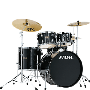 IE52CHBK Tama 5pc Imperialstar Complete, Hairline Black Wrap