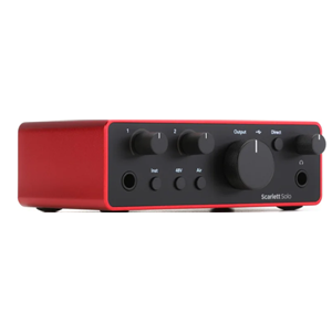 SOLO-4TH-GN Focusrite Scarlett Solo 4th Gen USB Audio Interface