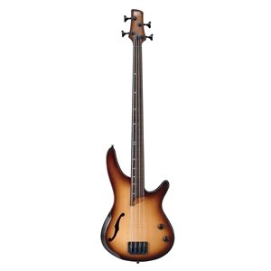 SRH500FNNF Ibanez SR Workshop, Hollow Body Brown Burst, Fretless