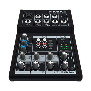 Mackie Mix5 5-channel Compact Mixer