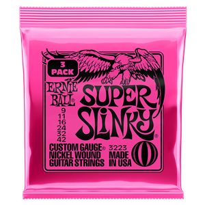 3223 Ernie Ball Super Slinky 3 pack